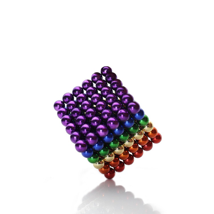 巴克球磁力球彩色5mm216颗免运费魔力磁铁珠儿童减压益智磁性玩具